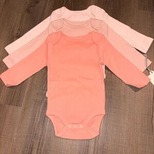 Target Pink Baby Bodysuits Onesies